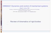 Review of kinematics of rigid bodies
