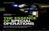 NATO Joint Warfare Centre THE ESSENCE OF SPECIAL OPERATIONS