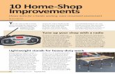 10 Home-Shop Improvements - woodcraft.com