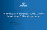 An introduction to analysing a SNOMED CT coded dataset ...