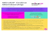 Membership MindUP Online