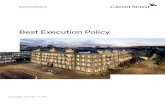 Best Execution Policy - Credit Suisse