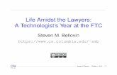 Life Amidst the Lawyers: A Technologist’s Year at the FTC