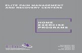 HOME EXERCISE PROGRAMS - PatientPop