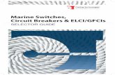 Marine Switches, Circuit Breakers & ELCI/GFCIs
