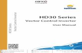 HD30 Series Vector Control Inverter User Manual V1.2 20171031
