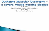 Duchenne Muscular Dystrophy a severe muscle wasting disease