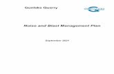 Noise and Blast Management Plan - gunlake.com.au