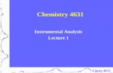 Instrumental Analysis Lecture 1 - chemistry.unt.edu