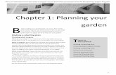 hapter 1: Planning your garden
