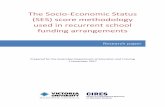 The Socio-Economic Status (SES) score methodology used in ...