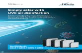 Simply safer with UVC air disinfection