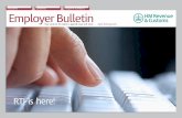 Welcome Contents Helpline numbers Employer Bulletin - PAYE RTI