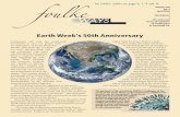 Earth Week's 50th Anniversary