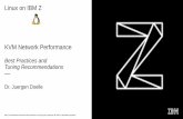 Linux on IBM Z KVM Network Performance