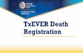 TxEVER Death Registration