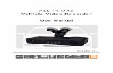 ALL IN ONE Vehicle Video Recorder