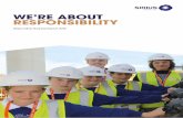 WE’RE ABOUT RESPONSIBILITY - Sirius Minerals