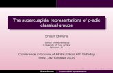 The supercuspidal representations of p-adic classical groups