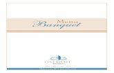 Banquet Menu - The Osthoff Resort