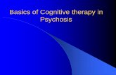 Basics of Cognitive therapy in Psychosis