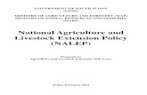 National Agriculture and Livestock Extension Policy (NALEP)