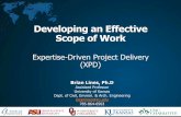 Developing an Effective Scope of Work