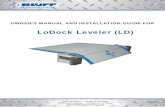 LoDock Leveler (LD) - Bluff Manufacturing