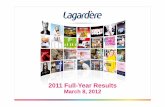 2011 Full-Year Results - Lagardere.com