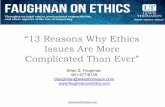 “13 Reasons Why Ethics Issues Are More Complicated Than Ever”