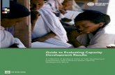 Guide to Evaluating Capacity Development Results