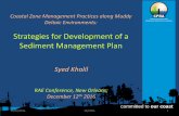 Strategies for Development of a Sediment Management Plan