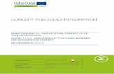 CONCEPT FOR TOOLS INTEGRATION - Interreg CENTRAL