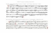 Verdi: Triumphal March from “Aida.” 4/4 Time; Quarter =102
