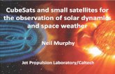 CubeSats and small satellites for the observation of solar ...