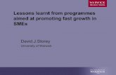 Lessons learnt from programmes aimed at promoting growth ...