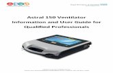 Astral 150 Ventilator Information and User Guide for ...