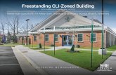 Freestanding CLI-Zoned Building