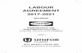 LABOUR AGREEMENT 2017-2021 - unifor603.ca