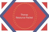 Therap Resource Packet - University of New Mexico