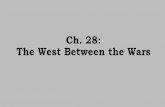 Ch. 28: The West Between the Wars - Weebly