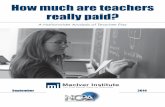 How much are teachers really paid?