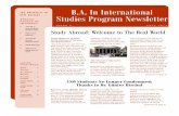 B.A. In International - University of New Orleans