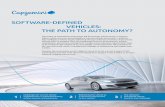 SOFTWARE-DEFINED VEHICLES: THE PATH TO AUTONOMY?