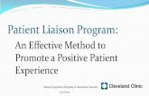 Patient Liaison Program - Cleveland Clinic