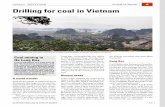 VIETNAM, HA LONG BAY Drilling for coal in Vietnam