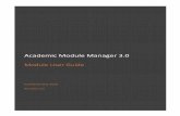Academic Module Manager 3
