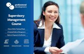 Supervisory Management - Professional Development