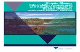 Climate Change Vulnerability Assessment and Adaptive ...