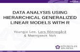 DATA ANALYSIS USING HIERARCHICAL GENERALIZED LINEAR MODELS ...